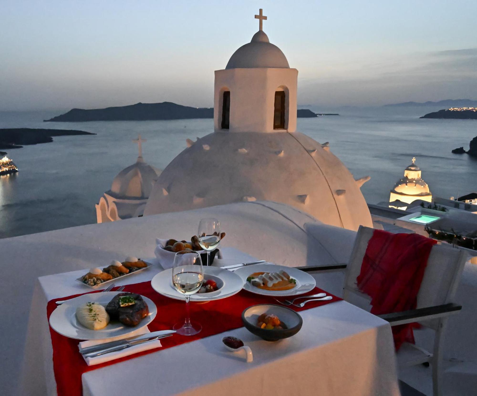 Aigialos Luxury Traditional Settlement Fira  Exterior foto